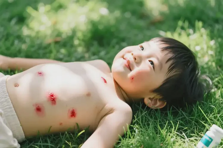 小孩肚子上出濕疹能夠徹底治愈嗎(圖2)