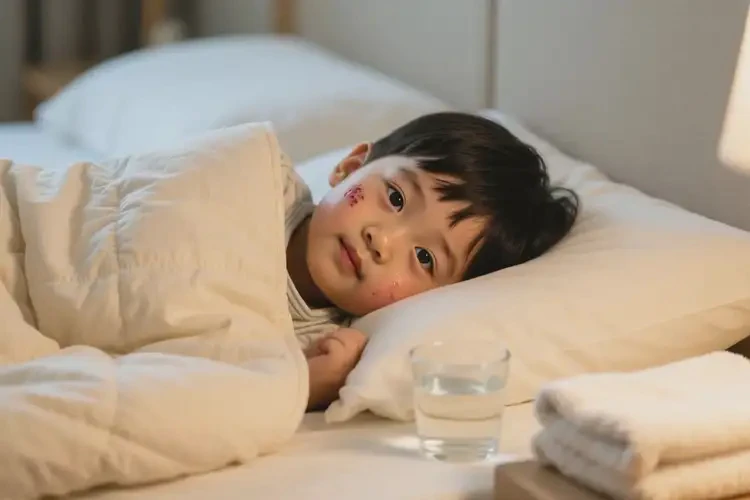 小孩臉上出現(xiàn)濕疹可以徹底自愈嗎(圖1)