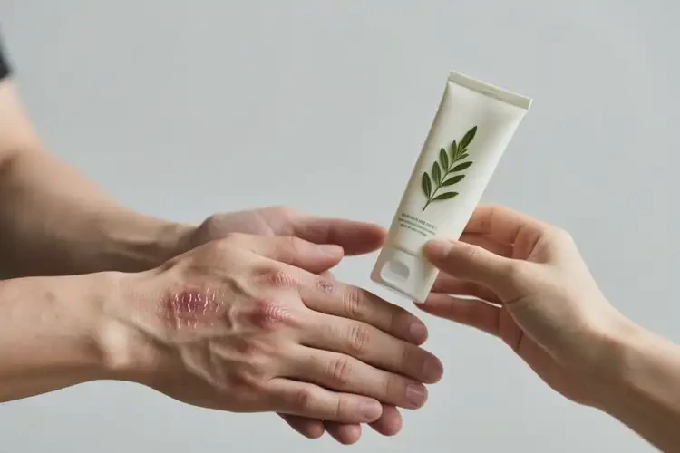 男性手上偶爾起濕疹可不可以徹底自愈(圖1)