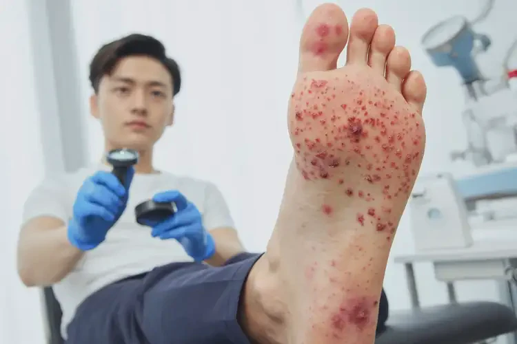 青年人腳上經(jīng)常起濕疹可不可以徹底自愈(圖4)