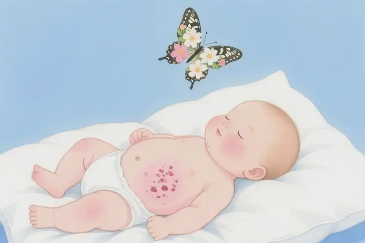 幼兒肚子經(jīng)常長濕疹能徹底自愈嗎(圖1)