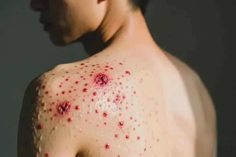 男生身上經(jīng)常起濕疹不管它會自己痊愈嗎(圖3)