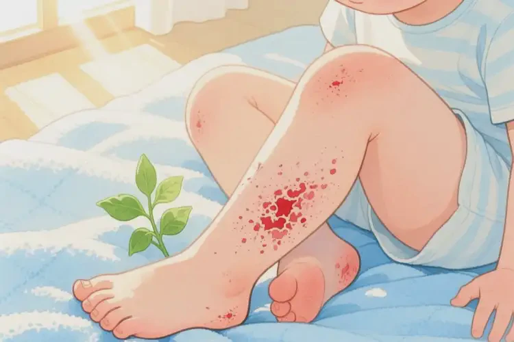 小兒小腿容易長濕疹能徹底自愈嗎(圖4)