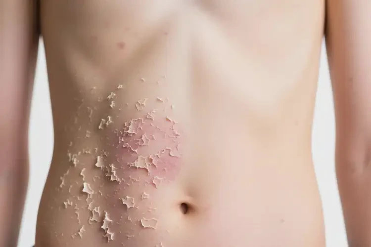 青少年肚子容易長濕疹不管它會自己好嗎(圖1)