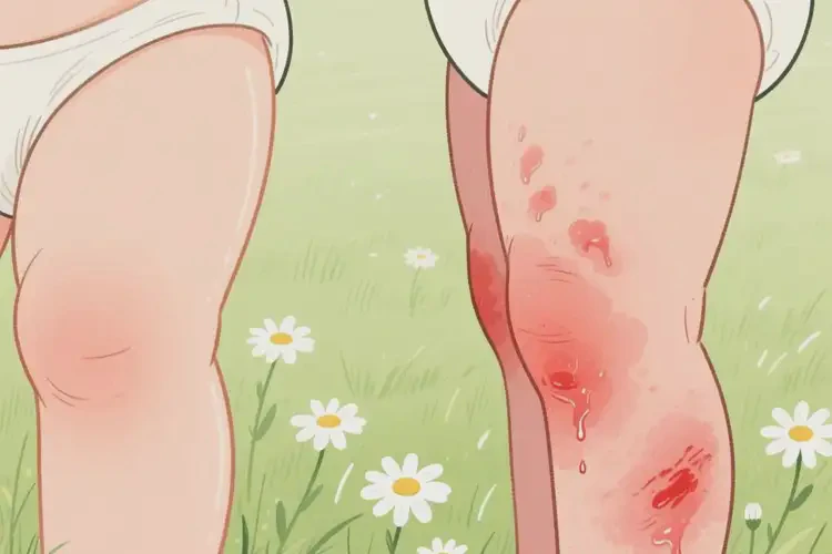 幼兒大腿經(jīng)常長濕疹能徹底自愈嗎(圖3)