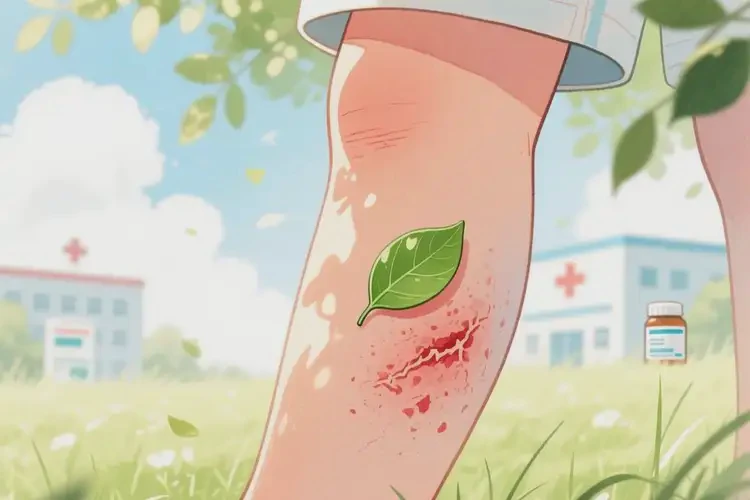 孩子大腿上出現(xiàn)濕疹不管它會自己痊愈嗎(圖3)