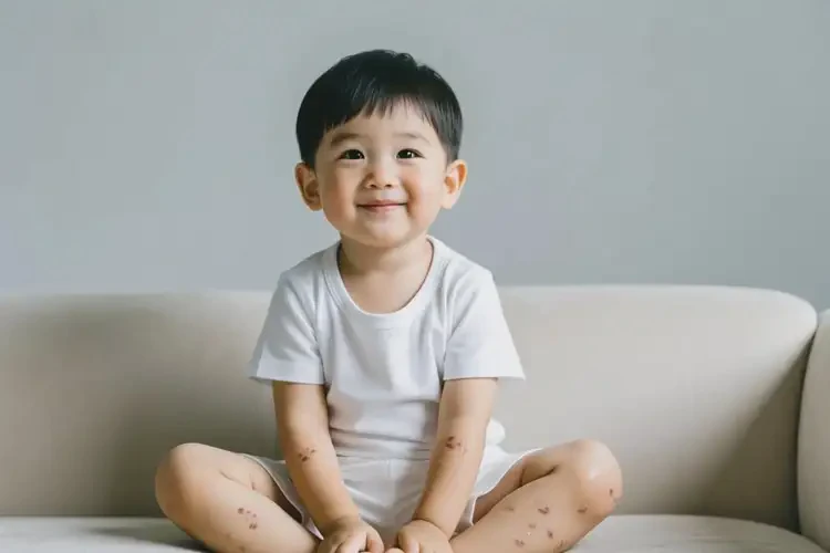 小孩全身偶尔起湿疹不管它会自己自愈吗(图3)