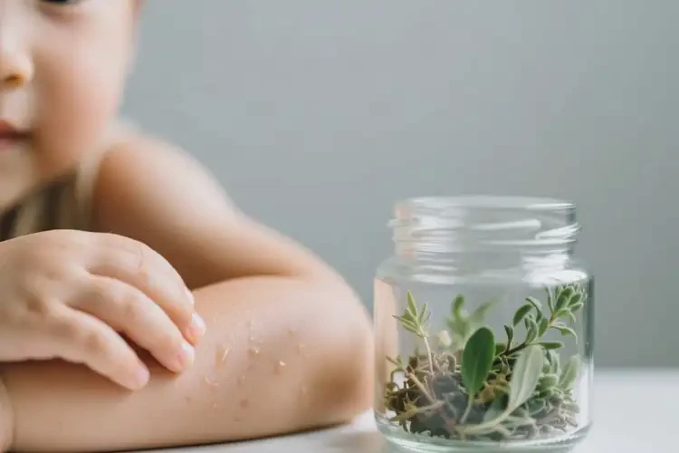 小孩手臂上容易起濕疹能靠自己自愈嗎(圖2)