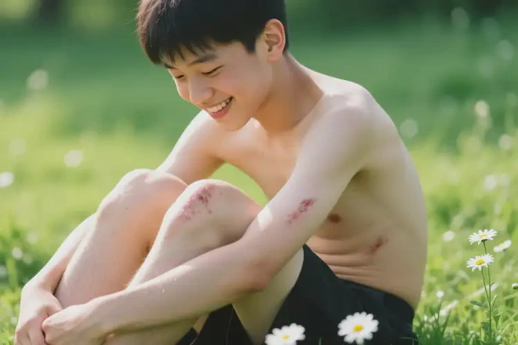 青少年肚子起濕疹不管它會自己自愈嗎(圖1)