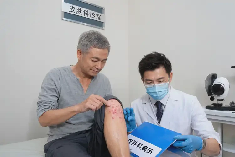 老年人小腿上偶爾起濕疹能靠自己自愈嗎(圖2)