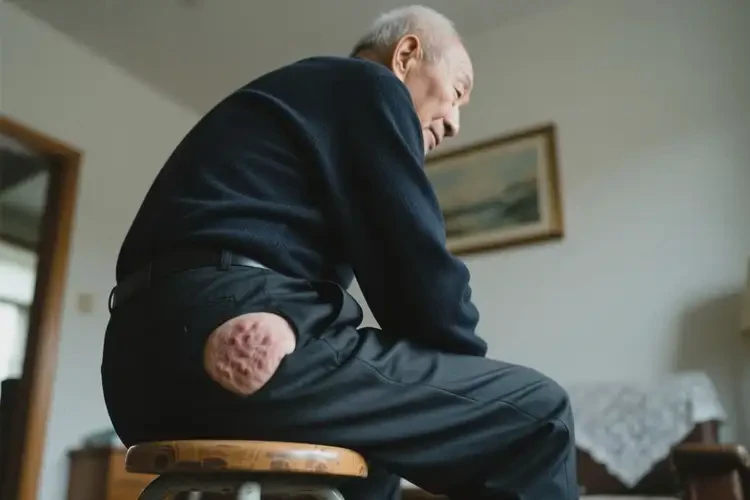 老人屁股上偶爾長(zhǎng)濕疹不管它會(huì)自己好嗎(圖1)