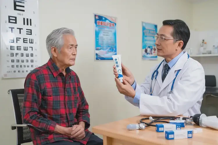 老年人脸上容易长湿疹可不可以彻底自愈(图1)