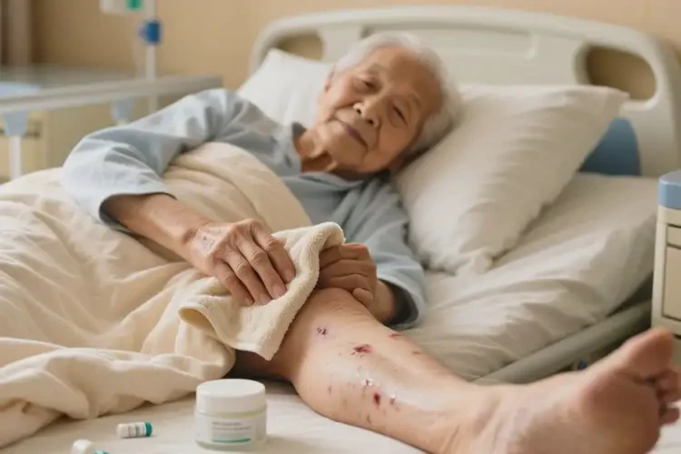 高齡老人大腿上起濕疹能不能徹底自愈(圖3)