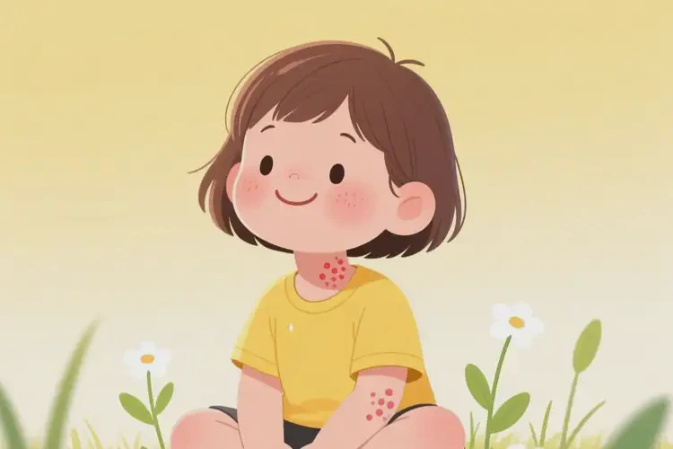 兒童脖子有濕疹不管它會(huì)自己自愈嗎(圖3)