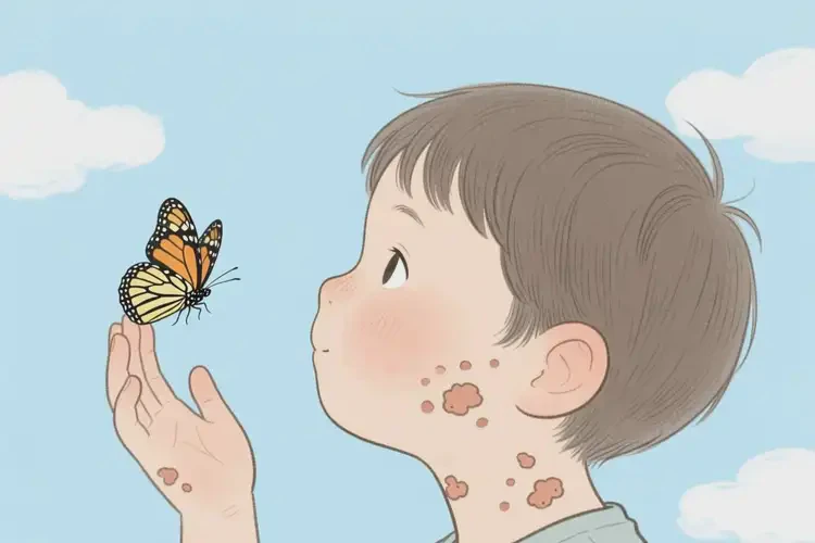 孩子面部長(zhǎng)濕疹能靠自己自愈嗎(圖3)