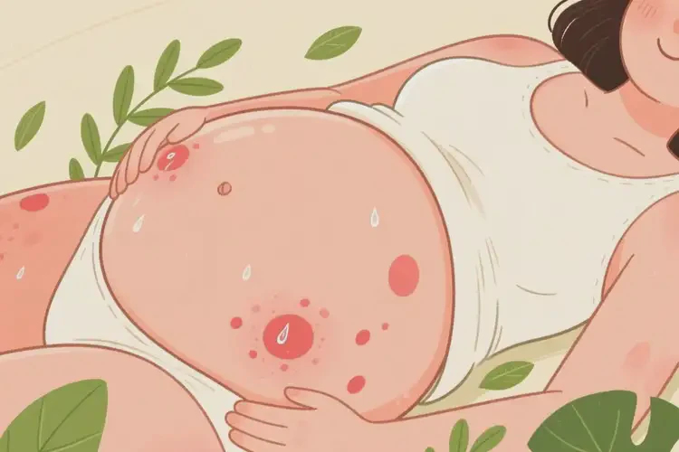 孕妇屁股经常起湿疹不管它会自己好吗(图2)