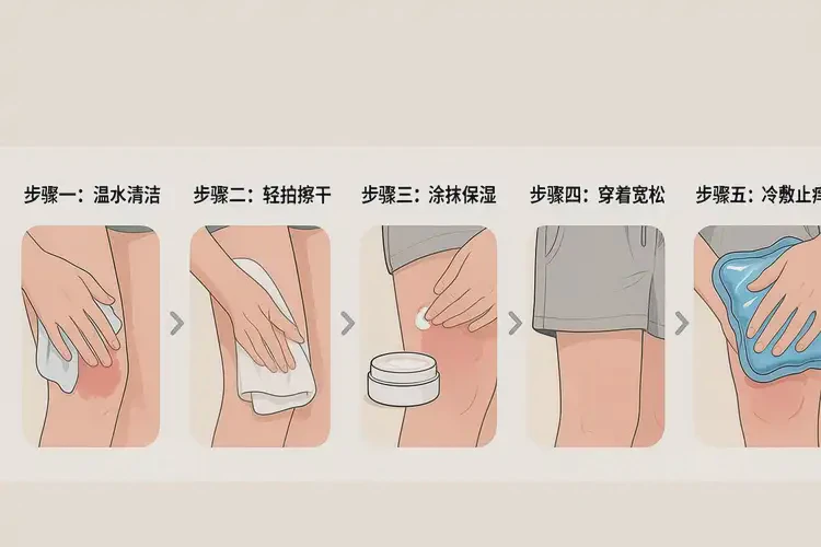 中學生大腿容易長濕疹能靠自己自愈嗎(圖2)