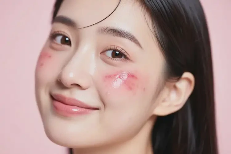 女生面部偶尔起湿疹可不可以彻底自愈(图2)