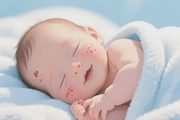 小兒面部經(jīng)常起濕疹不管它會自己痊愈嗎(圖3)