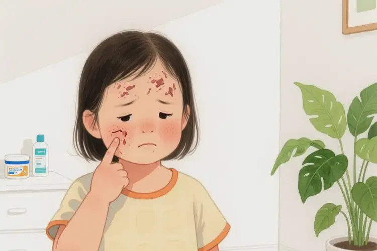 小學(xué)生面部經(jīng)常長濕疹不管它會自己自愈嗎(圖3)