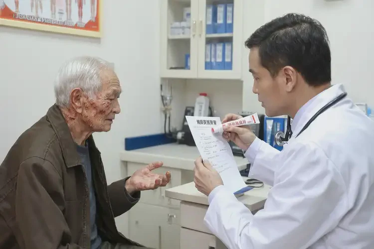 老年人手上容易長(zhǎng)濕疹不管它會(huì)自己自愈嗎(圖2)