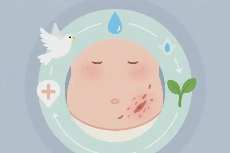 幼兒肚子經(jīng)常長濕疹能徹底自愈嗎(圖2)