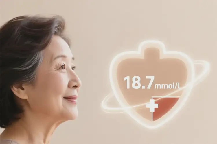 更年期女性早上血糖18點(diǎn)7是怎么回事(圖1)