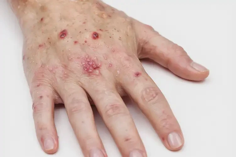 女生手上起濕疹能靠自己自愈嗎(圖4)