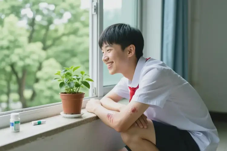 中學(xué)生身上長濕疹可以徹底自愈嗎(圖2)