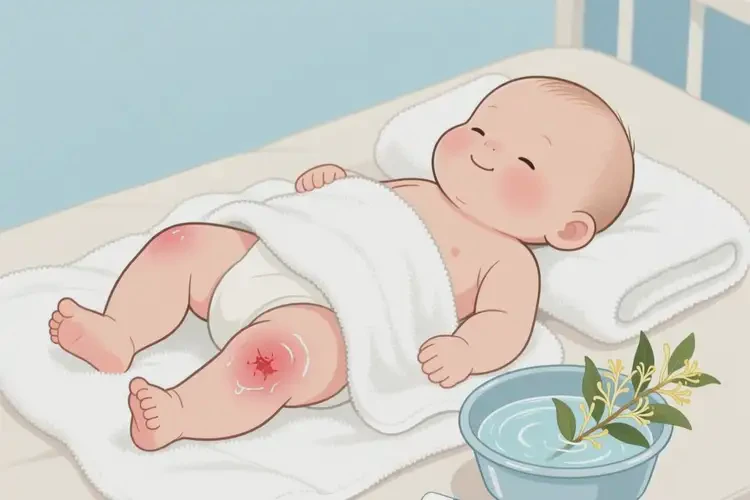嬰兒大腿偶爾長濕疹能靠自己自愈嗎(圖4)