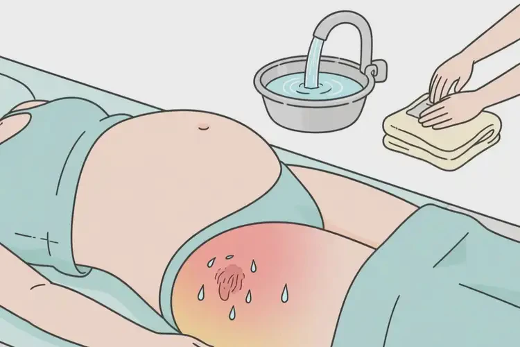 產(chǎn)婦屁股上偶爾長濕疹可以徹底自愈嗎(圖2)