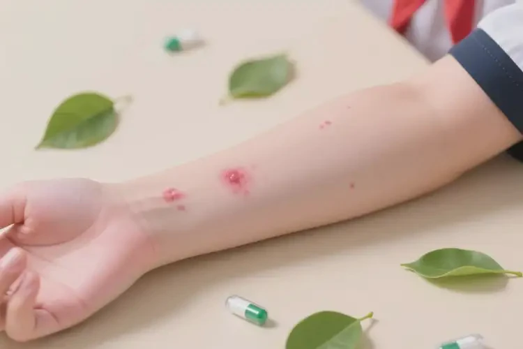 中學(xué)生手臂偶爾長濕疹能徹底自愈嗎(圖4)