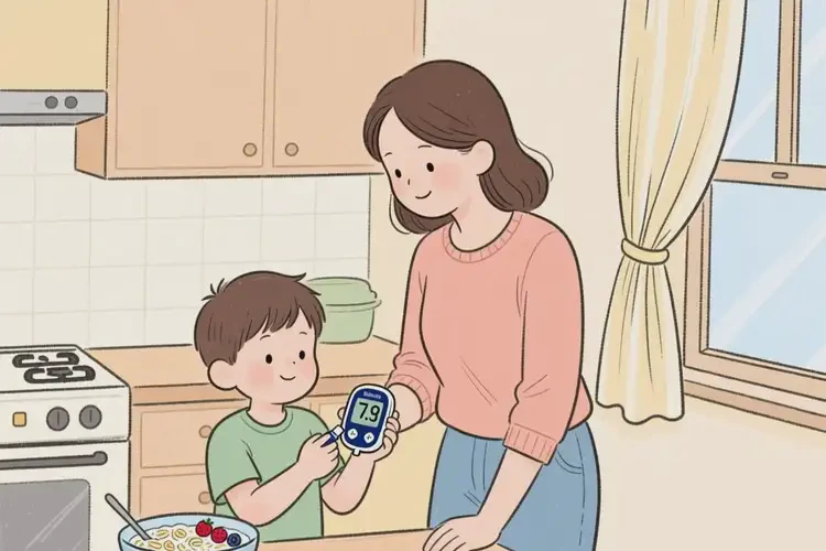 小孩早上血糖7點9是糖尿病嗎(圖1)