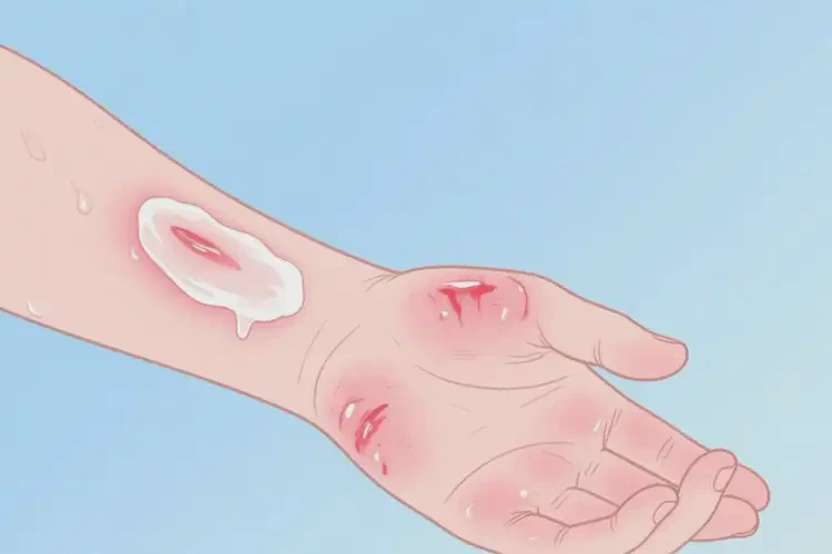 產(chǎn)婦手臂容易長濕疹能夠徹底治愈嗎(圖1)