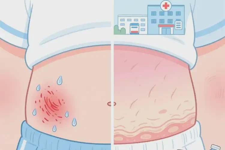 兒童肚子上有濕疹能靠自己自愈嗎(圖4)