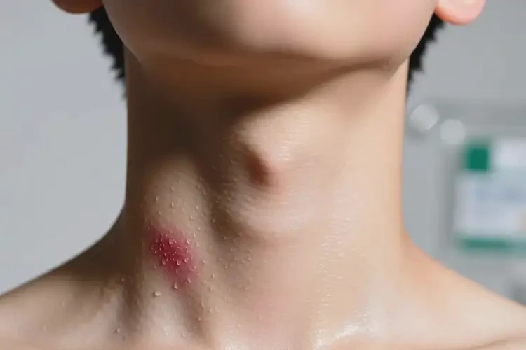 青少年脖子出現(xiàn)濕疹能不能徹底自愈(圖2)