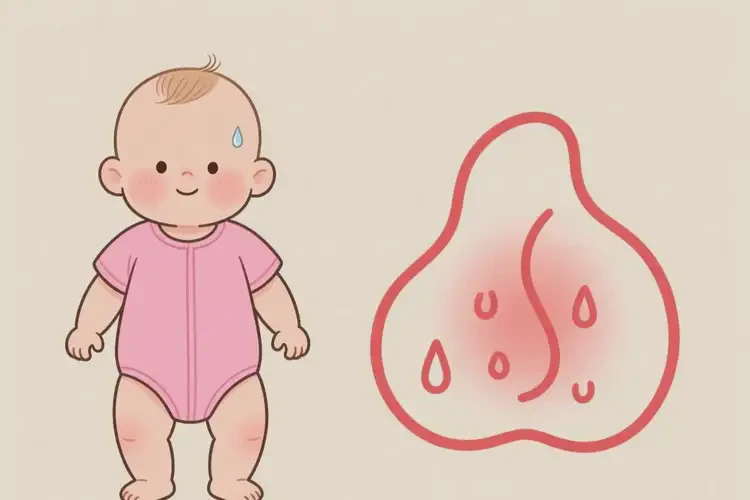 嬰幼兒全身偶爾起濕疹可以徹底自愈嗎(圖3)