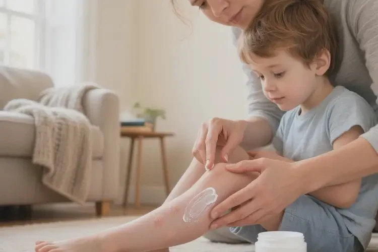 小孩小腿起濕疹不管它會自己痊愈嗎(圖4)