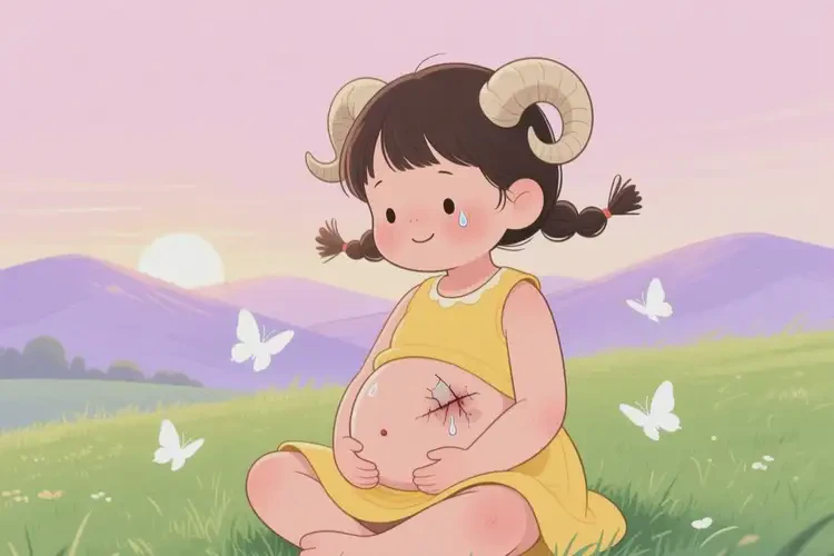 孩子肚子上起濕疹不管它會(huì)自己自愈嗎(圖2)