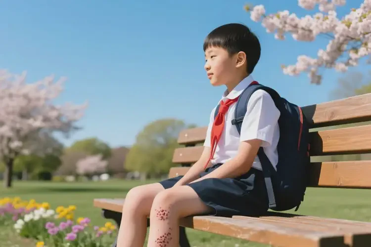 中學生大腿出濕疹能靠自己自愈嗎(圖2)