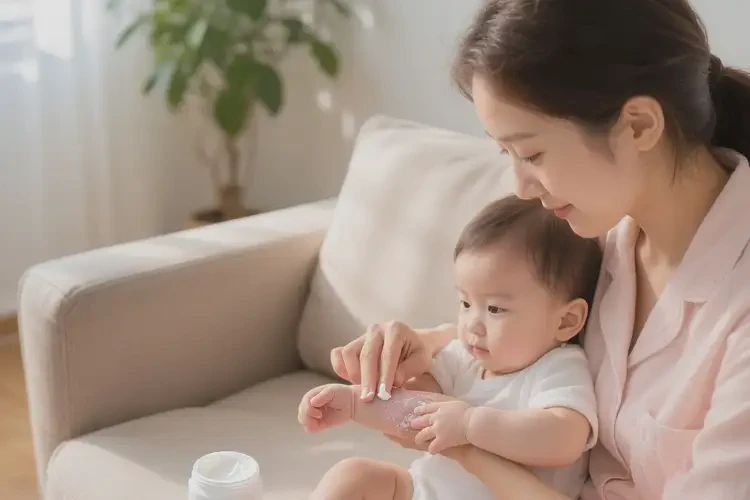 寶寶手臂上長濕疹能夠徹底治愈嗎(圖4)