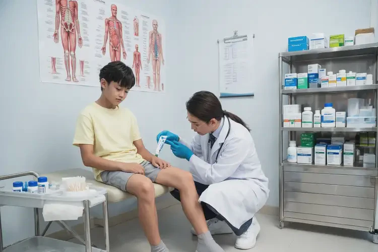 青少年四肢經(jīng)常起濕疹不管它會(huì)自己痊愈嗎(圖1)