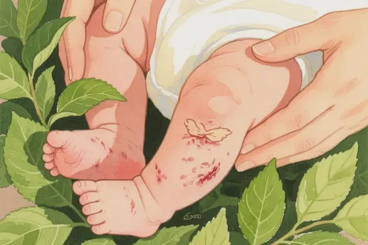 幼兒小腿出現(xiàn)濕疹能徹底自愈嗎(圖2)