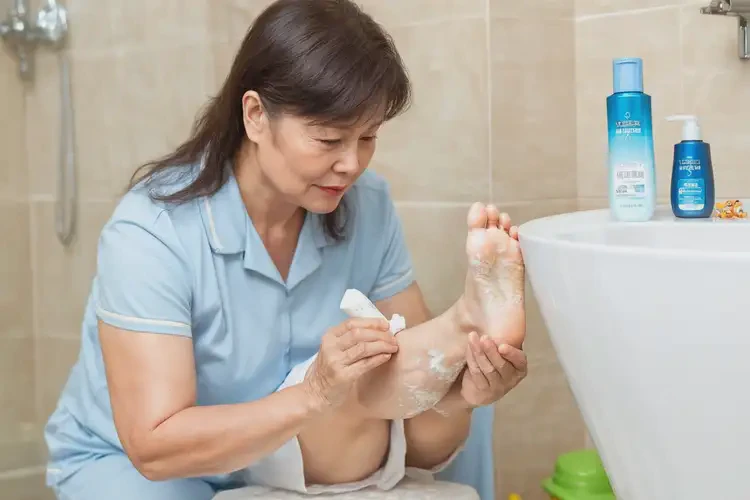 孩子腳上容易起濕疹能夠徹底治愈嗎(圖3)