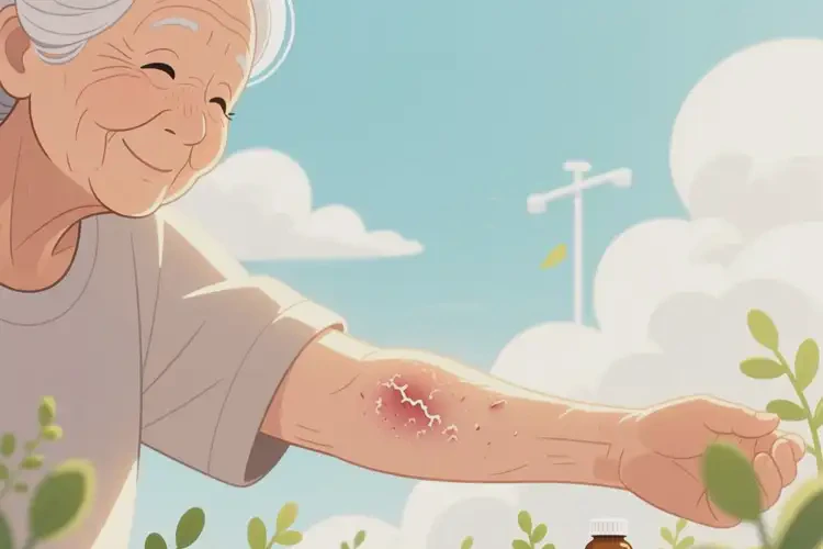 老人手臂上出濕疹能靠自己自愈嗎(圖4)