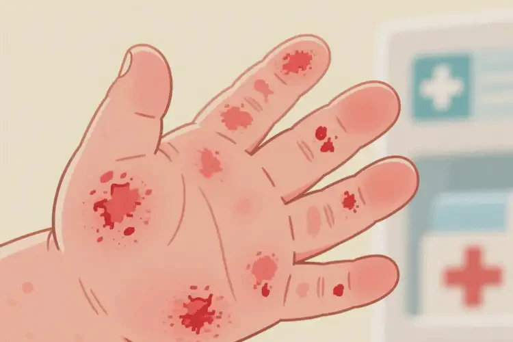 寶寶手上經(jīng)常起濕疹不管它會(huì)自己好嗎(圖4)