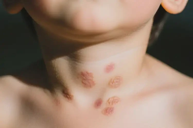 小孩脖子上出現(xiàn)濕疹不管它會(huì)自己好嗎(圖3)