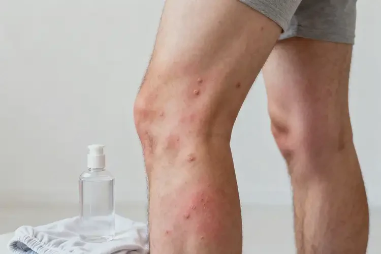 男性大腿上有濕疹不管它會自己自愈嗎(圖2)