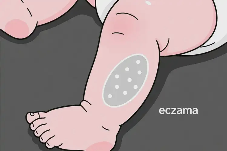 新生兒大腿上起濕疹能靠自己自愈嗎(圖2)