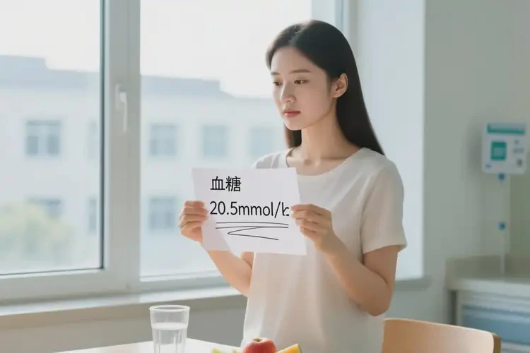 女人晚餐血糖20點5是糖尿病嗎(圖2)